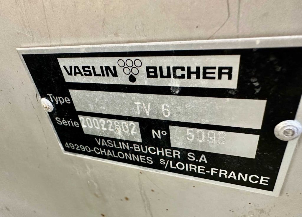 Traubenpresse типа Bucher | Egrappoir Fouloir - DELTA E6 - 50 > 55 T/h, Gebrauchtmaschine в Monteux (Фотография 8)